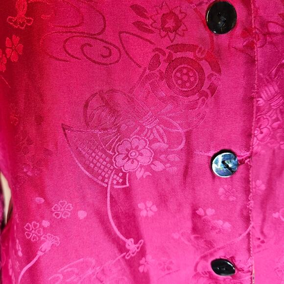 Chico's reversible quilted silk jacket. Size XS/4 ( Chico's 0) - Picture 9 of 10